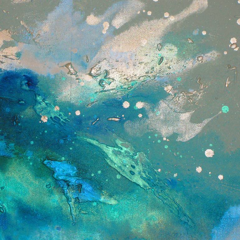 Original Abstract Seascape Painting by Sharon Deegan