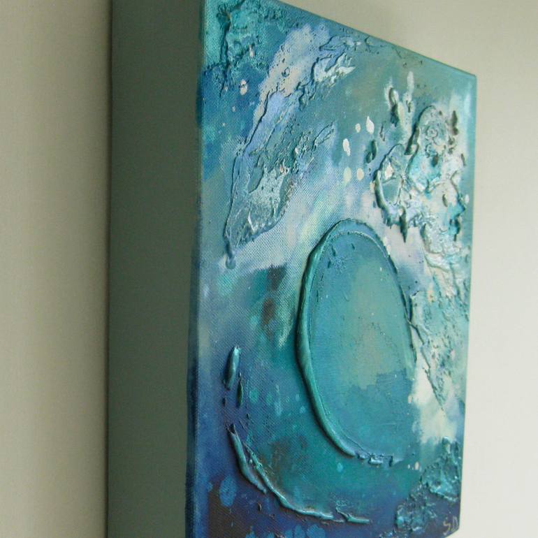 Original Abstract Seascape Painting by Sharon Deegan