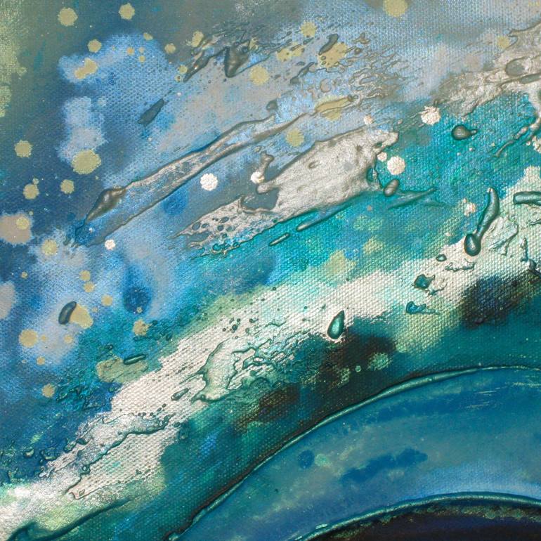 Original Abstract Seascape Painting by Sharon Deegan