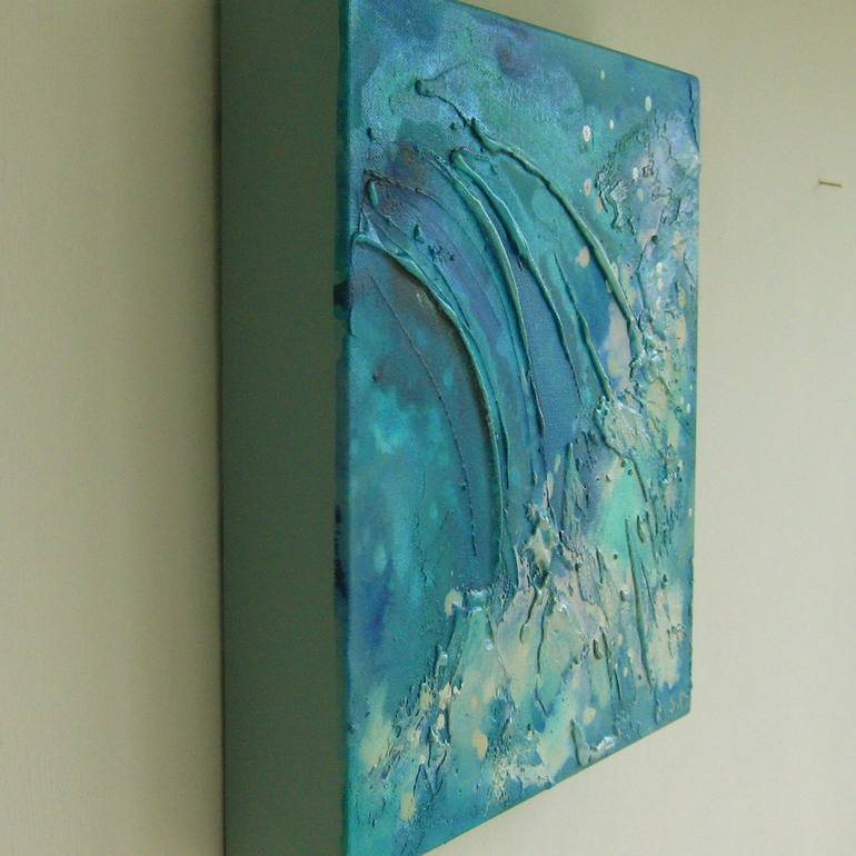 Original Abstract Seascape Painting by Sharon Deegan