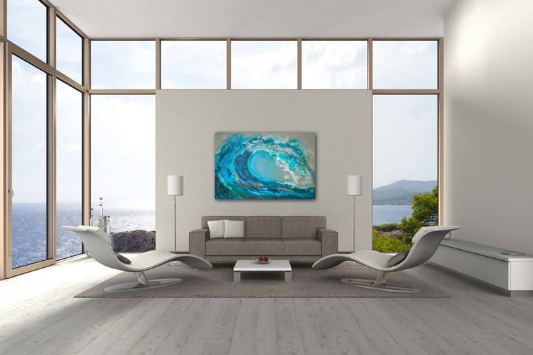 Original Seascape Painting by Sharon Deegan