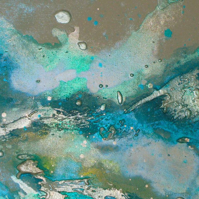 Original Abstract Seascape Painting by Sharon Deegan