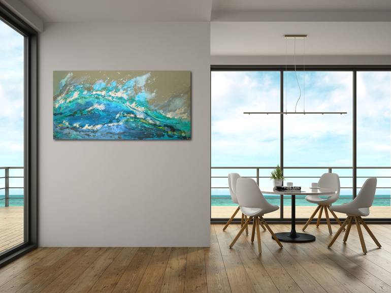 Original Seascape Painting by Sharon Deegan