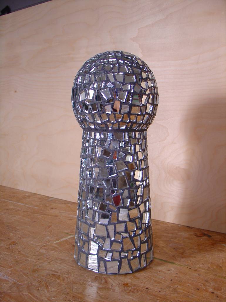 Original Abstract Geometric Sculpture by Paolo Rovere
