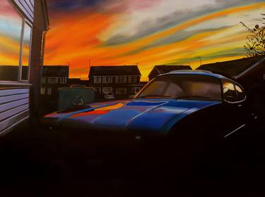 Print of Realism Automobile Paintings by Christian Doyle