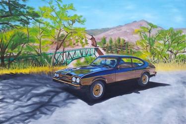Original Automobile Paintings by Christian Doyle