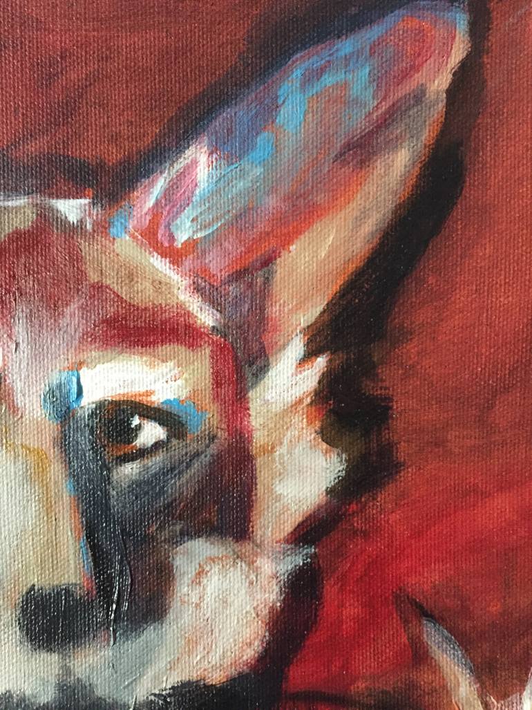 Original Expressionism Animal Painting by Laurelea Kim