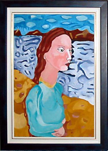 Original Expressionism Women Paintings by Mattia Bianchi