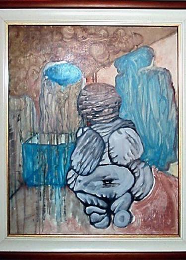 Original Expressionism Women Painting by Mattia Bianchi