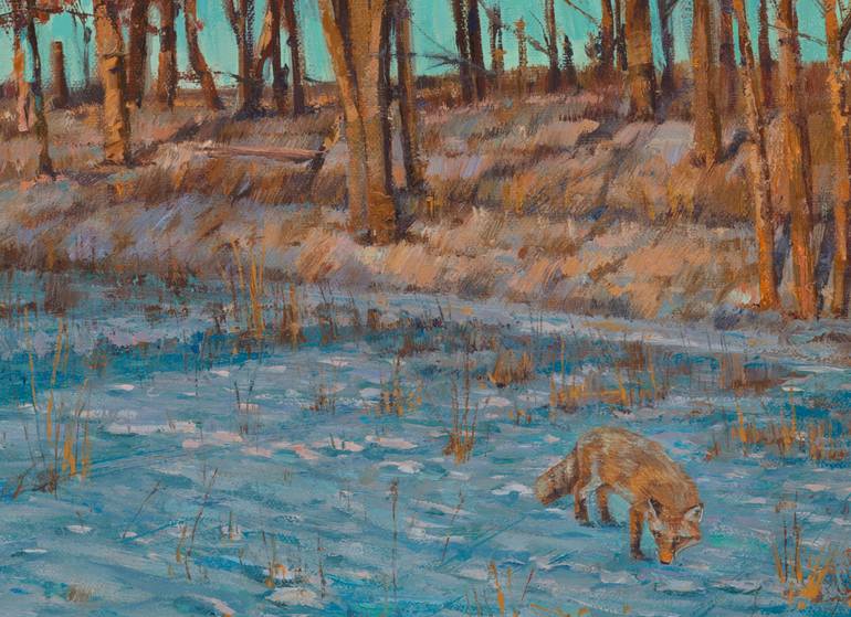 Original Impressionism Landscape Painting by Slava Batov