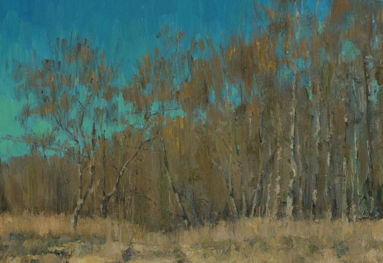 Original Impressionism Landscape Painting by Slava Batov
