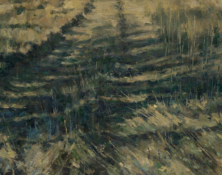 Original Impressionism Landscape Painting by Slava Batov