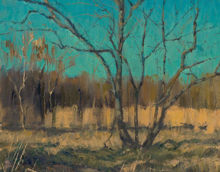 Original Impressionism Landscape Painting by Slava Batov