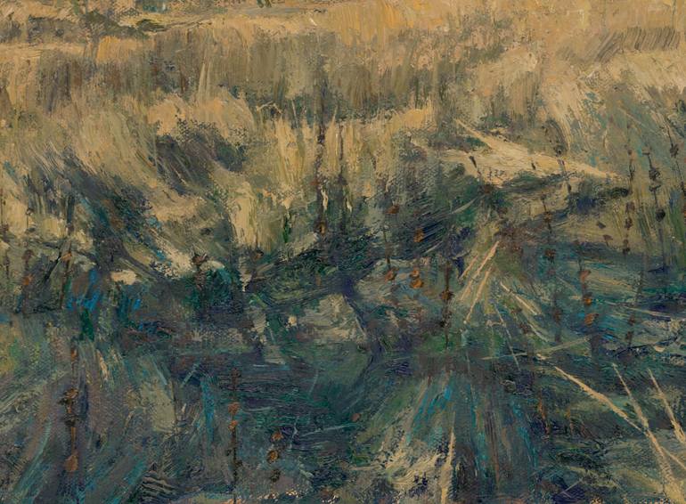 Original Impressionism Landscape Painting by Slava Batov