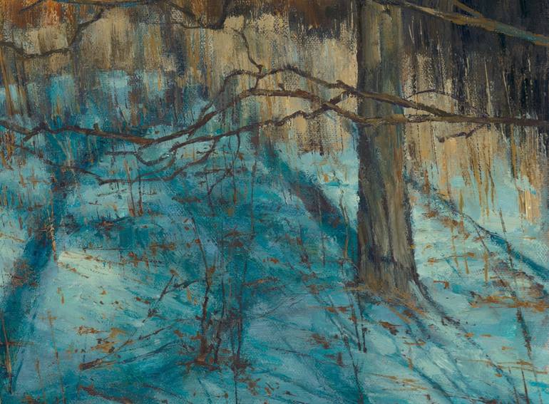 Original Impressionism Landscape Painting by Slava Batov