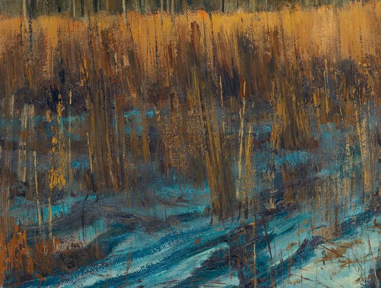 Original Impressionism Landscape Painting by Slava Batov