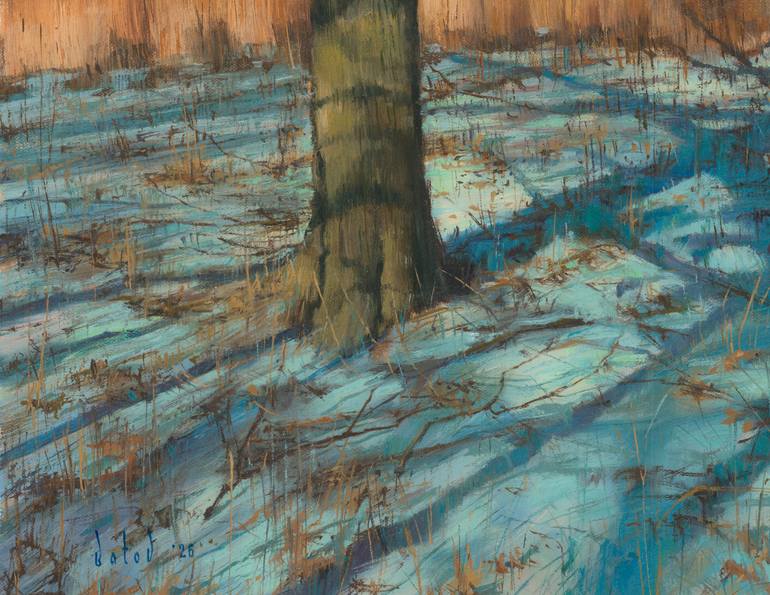 Original Impressionism Landscape Painting by Slava Batov