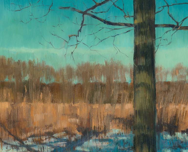 Original Impressionism Landscape Painting by Slava Batov