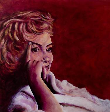 Original Expressionism Pop Culture/Celebrity Paintings by jenny Cottingham
