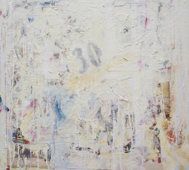 Original Abstract Expressionism Places Collage by Gavin Harrison