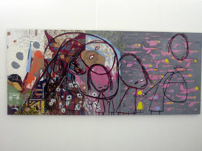 Original Abstract Painting by Andy Cumming
