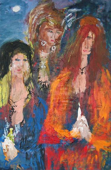 Original Women Paintings by David Kontra