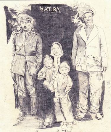 Print of People Drawings by Mehmet Dere