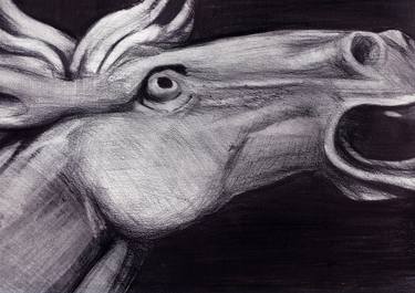 Original Realism Animal Drawings by Mehmet Dere