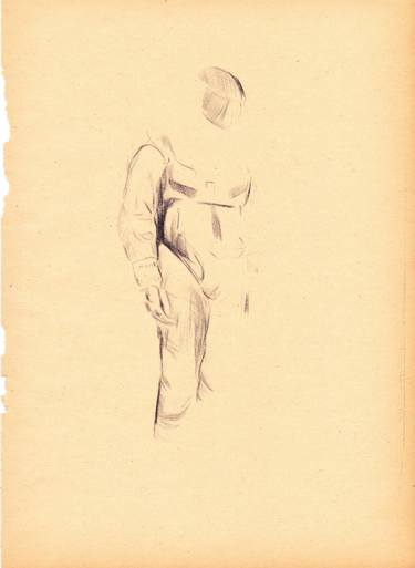 Print of Realism Nude Drawings by Mehmet Dere