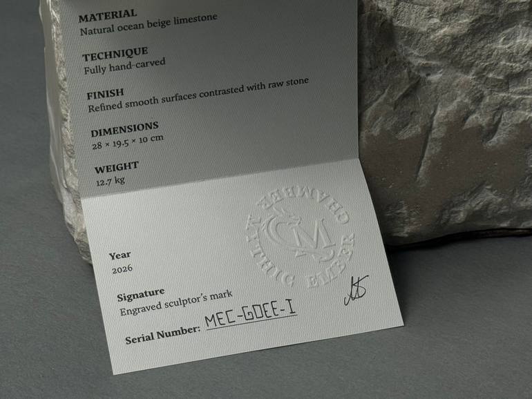 Original Conceptual Abstract Sculpture by Martin Schneider