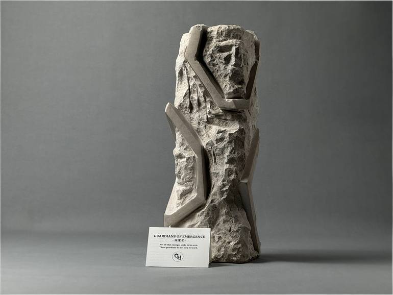 Original Minimalism Abstract Sculpture by Martin Schneider