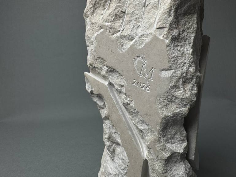 Original Minimalism Abstract Sculpture by Martin Schneider