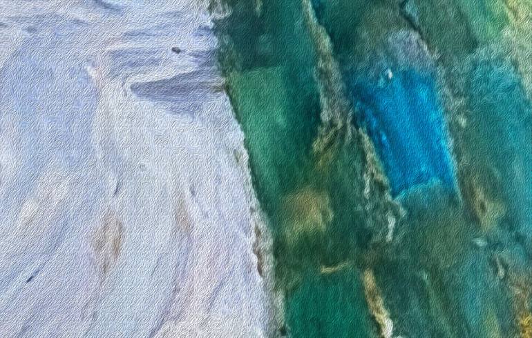 Original Impressionism Boat Photography by Sihem Khelif