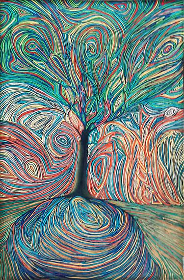 Original Tree Paintings by Carlos Simpson