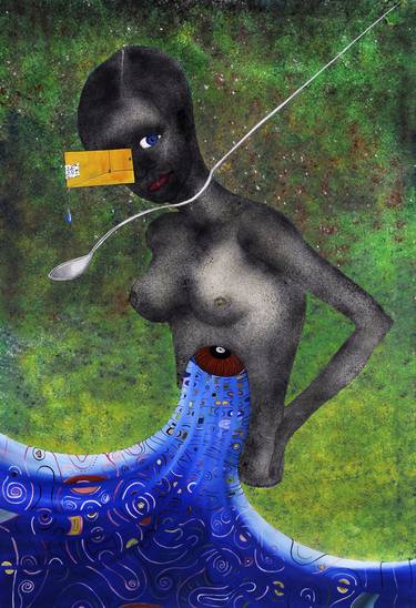 Original Figurative Nude Paintings by Carlos Simpson