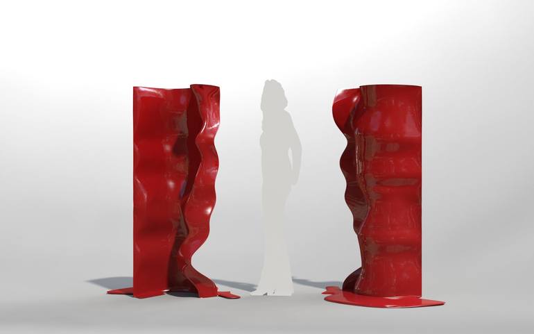 Original Abstract Sculpture by Jose Miguel de la Torre