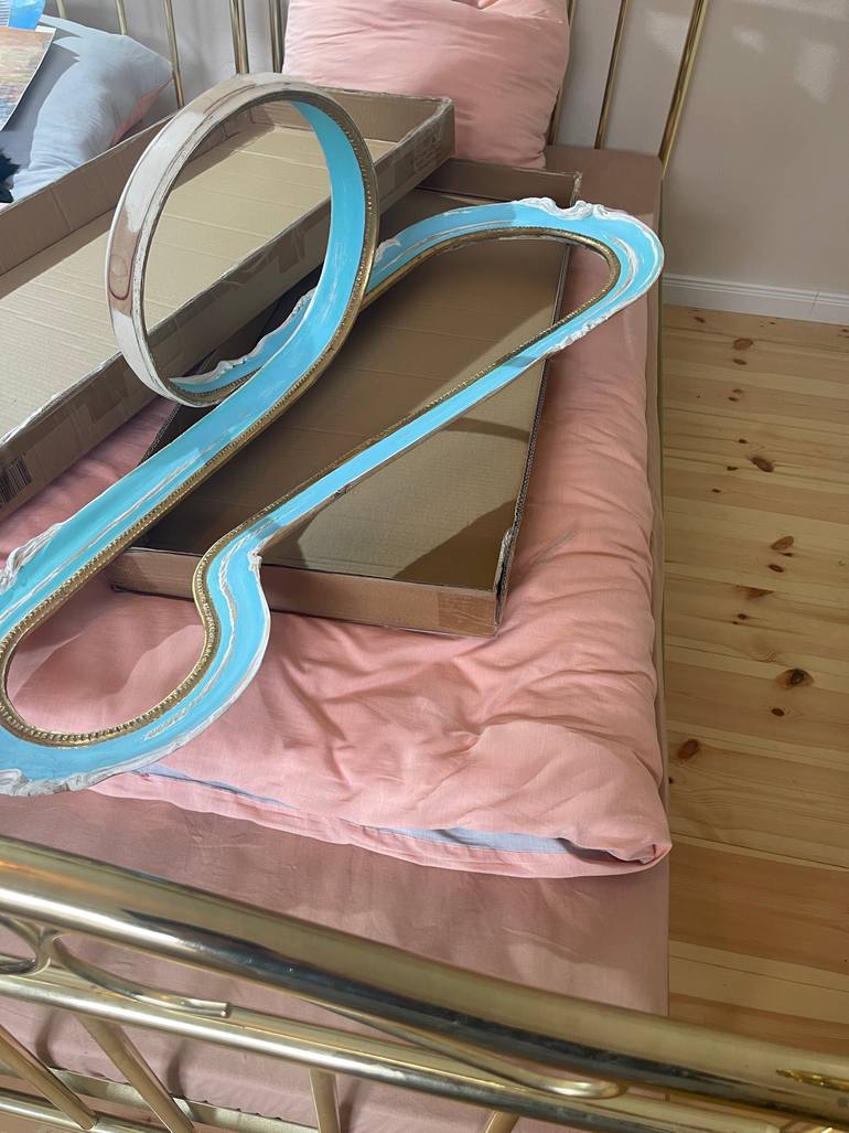 Original Art Nouveau Car Sculpture by Martin Lytke