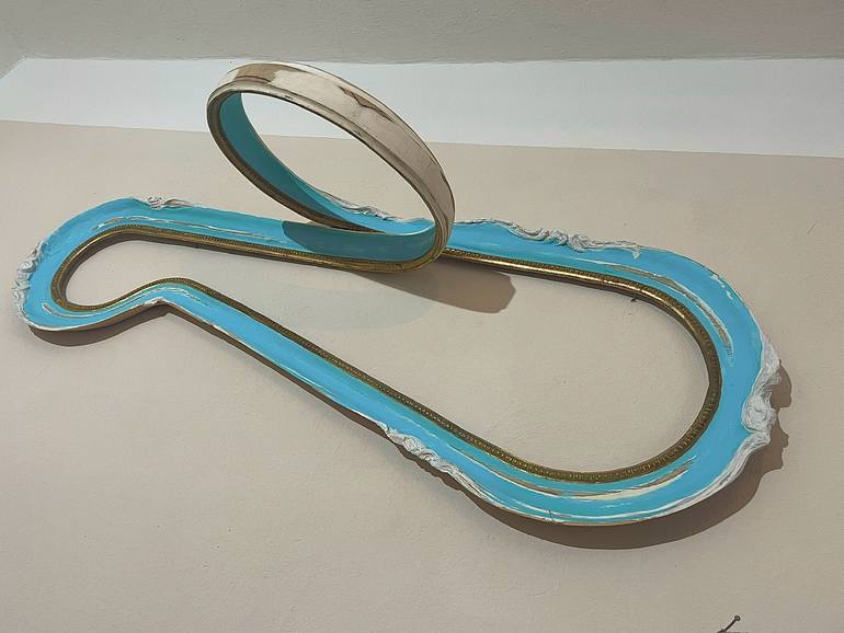 Original Art Nouveau Car Sculpture by Martin Lytke