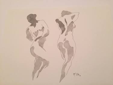 Original Nude Drawings by Patrick McCabe