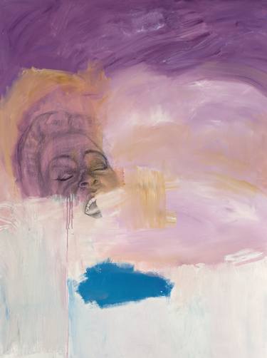 Original Abstract Expressionism Portrait Paintings by Rima Muna