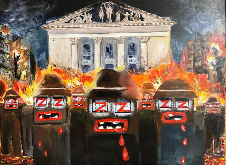 Social Commentary paintings | Saatchi Art