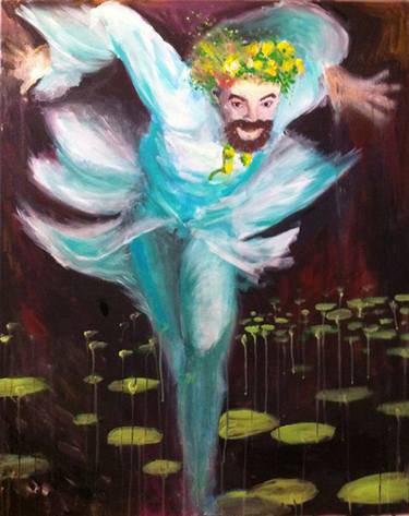 Original Performing Arts Painting by millerioux olivier