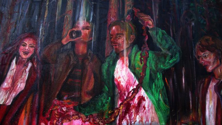 Original Contemporary People Painting by Safir Rifas