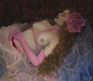Original Realism Erotic Paintings by SAFIR RIFAS