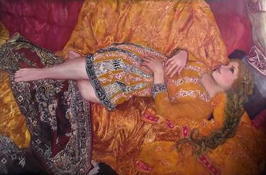 Print of Realism Erotic Paintings by SAFIR RIFAS