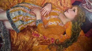 Original Realism Erotic Paintings by SAFIR RIFAS