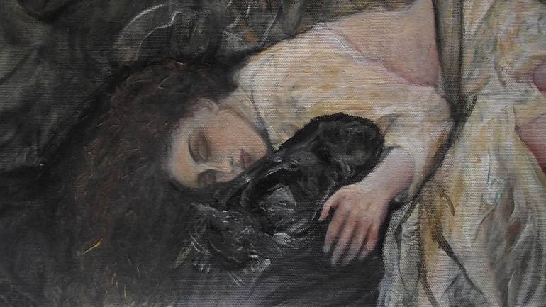 Original Other Erotic Painting by Safir Rifas