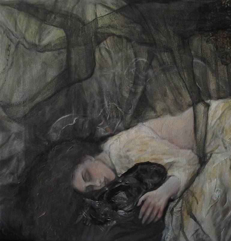 Original Other Erotic Painting by Safir Rifas