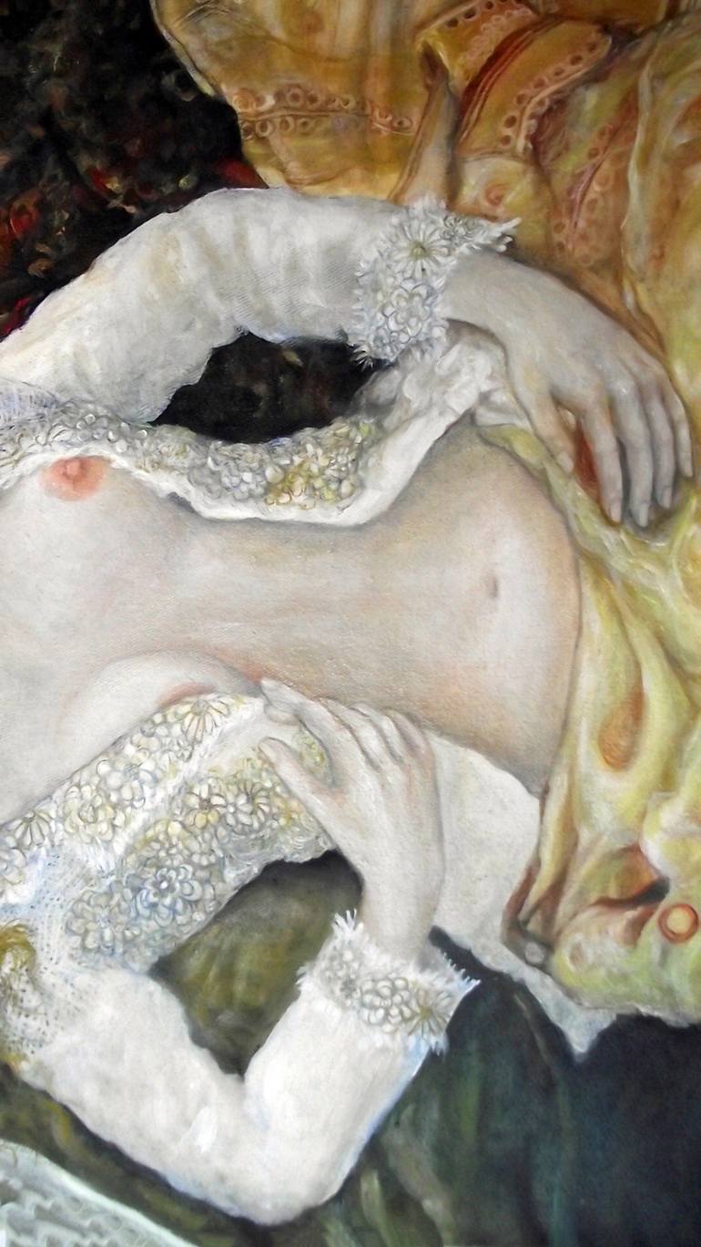 Original Erotic Painting by SAFIR RIFAS