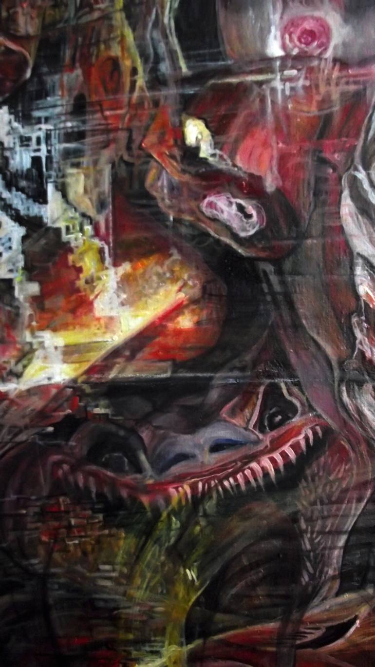 Original Abstract Expressionism Other Painting by Safir Rifas